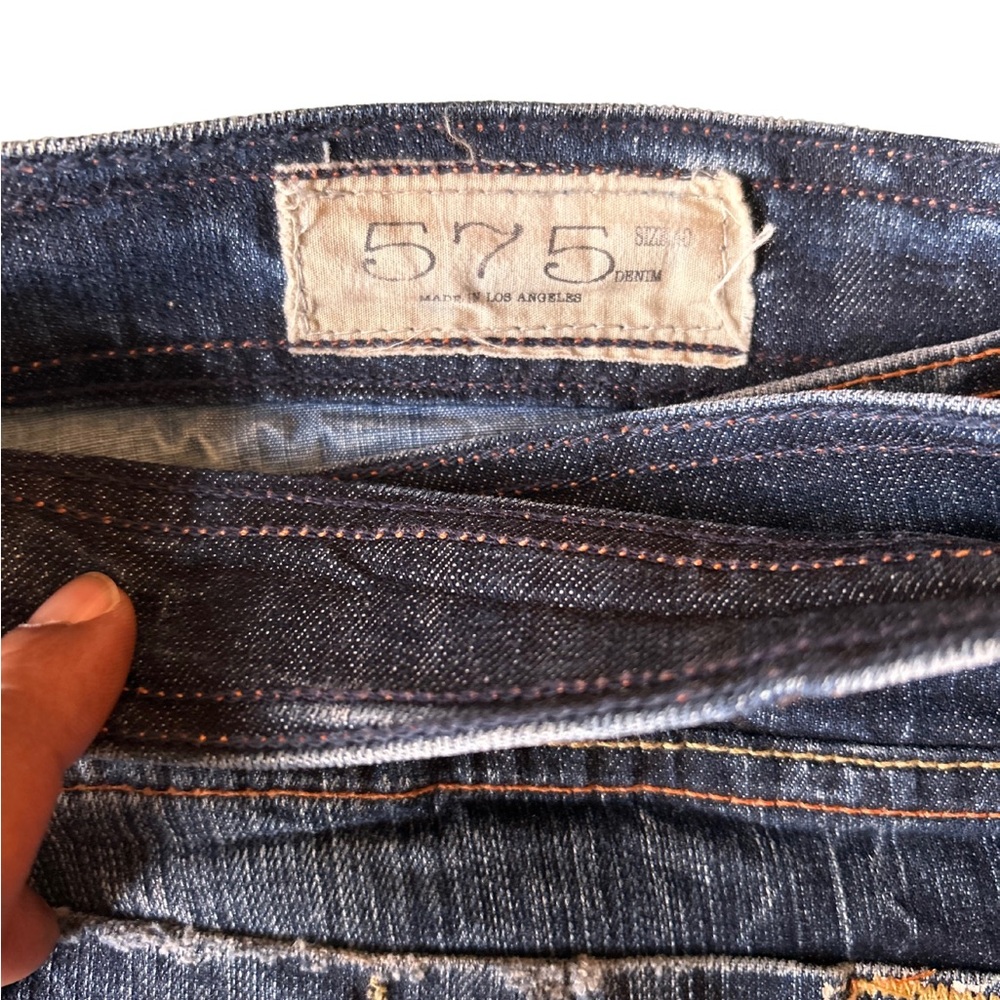 Men’s Vintage 575 Denim Jeans, Size 40 - Picture 5 of 7